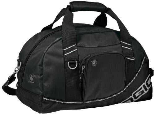 OGIO Dome Duffel Bag (Carry-On, Gym Bag, Large Compartment) - color: Black, style: Half Dome