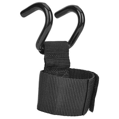 Weight Lifting Hook Training Gym Grips Straps with Wrist Support for Secure Lifting Multi Layer Ribbon Design for Firm Hand Binding Material for Durability Pe