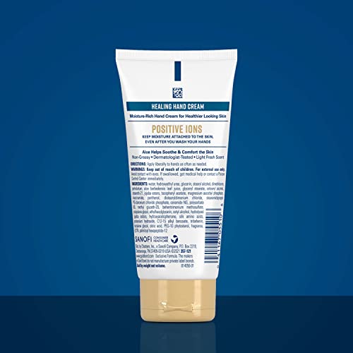 Gold Bond Healing Hand Cream, Hand Cream With Aloe, Moisture That Lasts Through Handwashing, 3 oz. (Pack of 2) - size: 3 Ounce (Pack of 2)