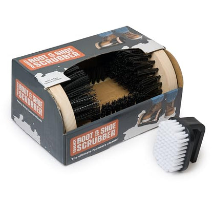 Boot Scrubber with Hand Brush, Heavy Duty Boot Cleaner, Black - style: Boot Scrubber with Hand Brush