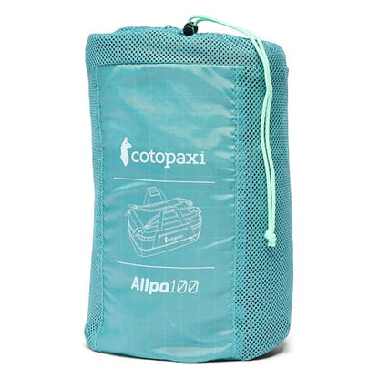 Cotopaxi Allpa 100L Getaway Duffel, Blue Spruce and Abyss - color: Blue Spruce/Abyss