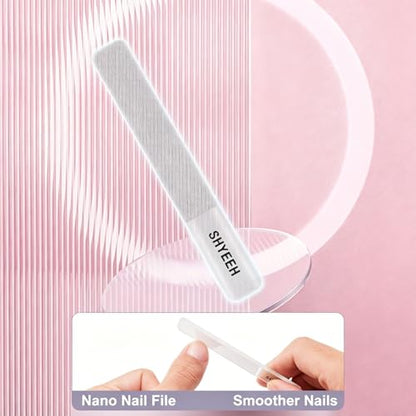 Manicure Set, 10 pcs High-Carbon Steel Nail Clippers Set, Portable Mini Manicure and Pedicure Kit, Travel Grooming Nail Kit with Leather Bag for Men and Women - color: RosePink