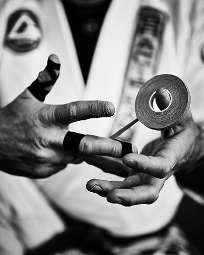 Bighorn Athletics Jiu Jitsu Training Bundle: Essential BJJ Finger Tape and Training Journal Included