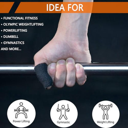 4 Roll Weightlifting Thumb Tape Total 1.5" x 28 yard Premium Adhesive for Olympic Weight Lift, Cross Fitness, Lifting, Stretch Athletic Finger Wrap, Protects Thumb Fingers Hand, Enhances Grip - color: Black-1.5"-4Roll