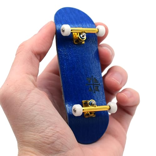 Teak Tuning 32mm Prolific Complete Fingerboard - Color Deisgn Options | 32mm x 97mm Handmade Maple Wood Deck | Pro Board Shape | Polyurethane Bearing Wheels | O-Ring Tuning