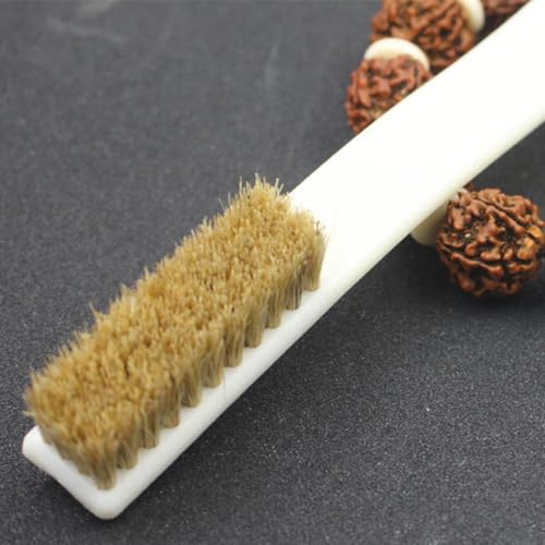 2pcs Walnut Stone Cleaning Brush Stiff Bristle Brush for Climbing Sports Outdoor Walls