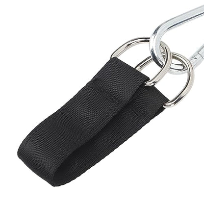Wooden Pull Up Balls, Rock Climbing Holds Training Set, Arm Strength Trainer with Stainless Steel Hook and Loop, Durable Nylon Webbing for Home Workout and Travel Fitness