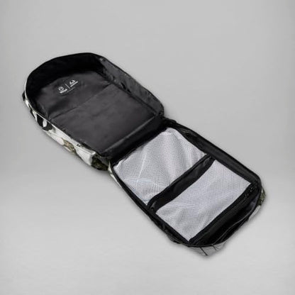WOLFpak 35L Athletic Gym Backpack - Durable 1000D Waterproof Oxford Material with MOLLE Webbing, Laptop Pocket - color: Realtree Apx Snow