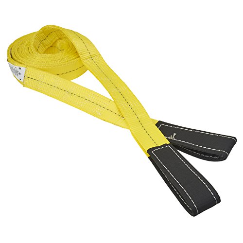 Keeper – 2” x 16’ Performance Engineered Cargo And Load Lift Sling With Flat Loops - Type 3, Class 7 Rated Cargo Sling - size: 2” x 16’