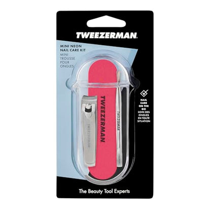 Tweezerman Mini Neon Nail Care Kit - style: Nail Care Kit