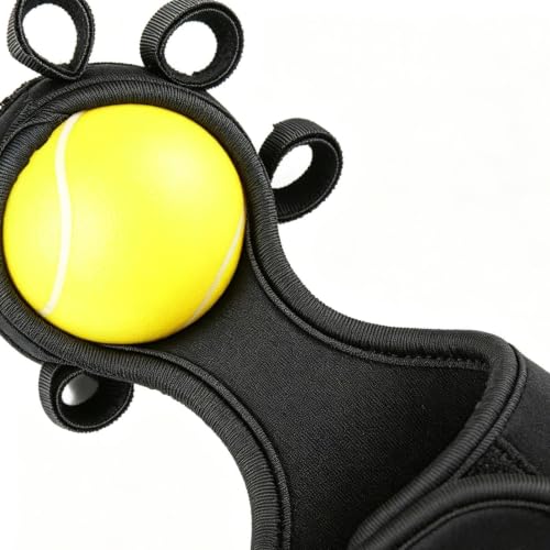 Grip Strength Ball Finger Grip Trainer Ball Tool | Hand Strengthening Gear for Weightlifting Office Rock Climbing Home Fitness Gym Outdoor Workout - color: Yellow