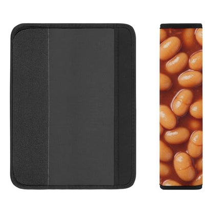 Universal Soft and Comfortable Baked Beans Seat Belt Shoulder Pad for Girls and Boys, Most Cars, 2 Pack Seat Belt Covers Cushion Shock Absorption - color: Pattern 783