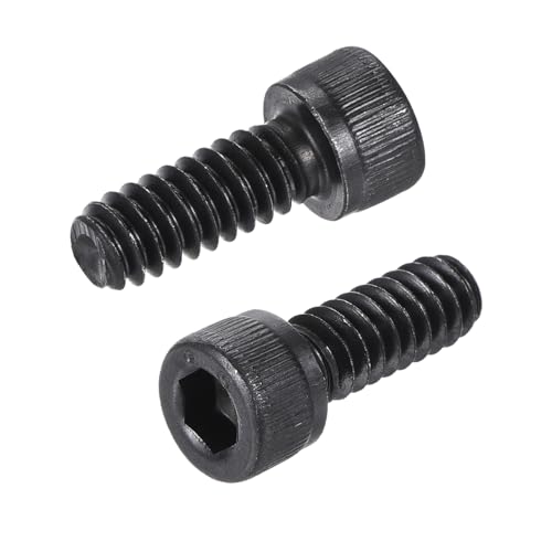 uxcell #10-24x1/2" Hex Socket Head Cap Screw Bolts 12.9 Grade Alloy Steel 25pcs - size: #10-24x1/2"