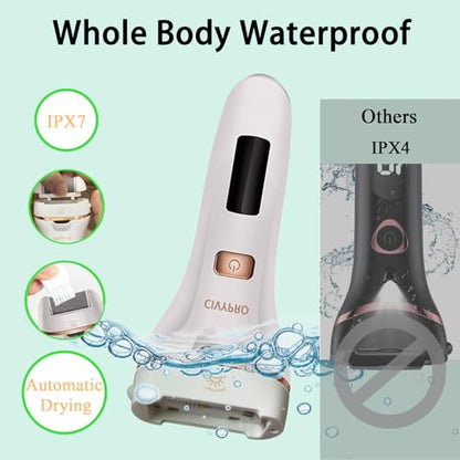 Electric Callus Remover for Feet, Long Service Time Foot Scrubber, Rechargeable Electronic Foot Files, Professional Pedicure Tools Pedicure Kit Feet Care for Crack Heel, Women Gift (White) - color: White