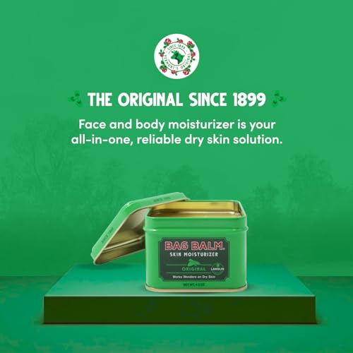 Bag Balm Vermont's Original for Dry Chapped Skin Conditions - Hand & Body (4 Ounce (Pack of 3)) - size: 4 Ounce (Pack of 3)