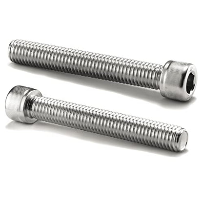 1/2-13 x 3-1/2" Socket Head Cap Screws Bolts, 20Pcs 304 Stainless Steel 18-8, Allen Socket Hex Drive, Full Thread, Bright Finish by SG TZH(with Hex Spanner) - size: 1/2-13 x 3-1/2"