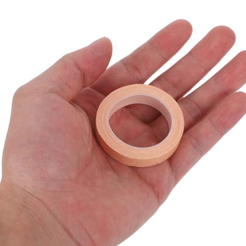 Finger Tape 30 Rolls 1cm X Skin Color Strong Adhesive Wrap for Basketball, Rock Climbing, and Athletic Hand Support