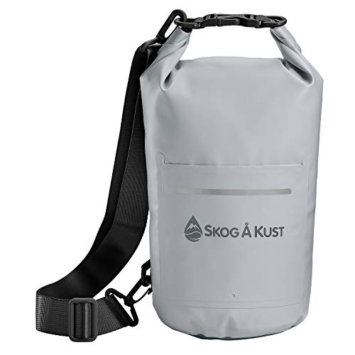 Skog Å Kust DrySak Roll Top Waterproof Bag, 5, 10 & 20 Liter - color: Grey, size: 5 Liter