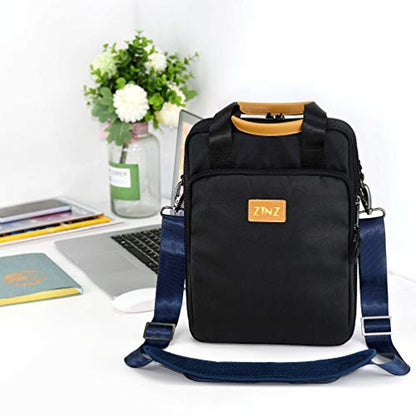 ZINZ Bag Shoulder Strap, Padded Adjustable Shoulder Strap Replacement - color: Blue, size: 57"