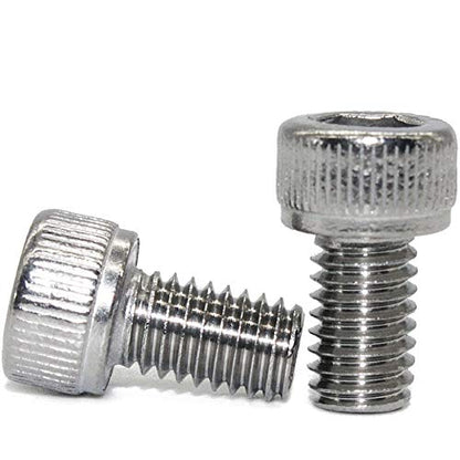 M6-1.0 x 10MM Socket Head Cap Screws,304 Stainless Steel, Quantity 30 - size: M6-1.0 x 10MM
