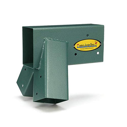 Eastern Jungle Gym Easy 1-2-3 A-Frame Swing Set Bracket, Green | Heavy Duty Swingset Bracket for Easy, Simple Installation | DIY Swing Set Part to Build Playground Sets for Backyards - style: A-Frame Swing Set Bracket
