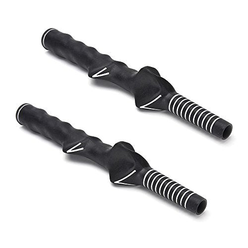 traderplus Right-Handed Golf Swing Training Grip Trainer, Black - color: 2 Pack