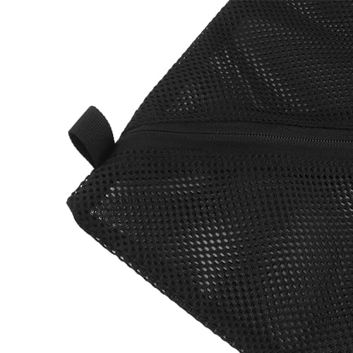 Tactical Mesh Pouch Insert, Modular Utility Admin Pockets Travel Organizer EDC Zipper Pouch 6X12,12X12 - color: BK, size: 12"x12"
