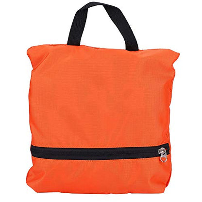 Rock Climbing Rope Bag portable Foldable climbing bag with Large Rope Tarp and Adjustable Shoulder Straps Waterproof Large Capacity Backpack ultralight Outdoor Hike Gear Equipment (orange)