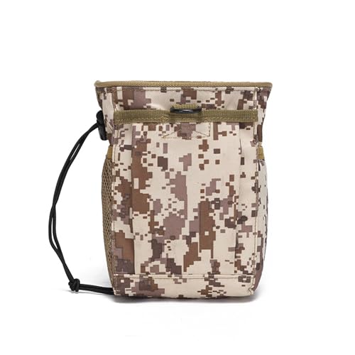 Oxford Fabric Climbing Chalk Bag Drawstring Pouch, Outdoor Accessory Waist Bag for Hiking Camping Small Gear Recovery - color: Multi-colored C