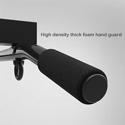 AGYH Wall-Mounted Horizontal Bar, Climbing Inclined Ladder Aircraft Frame Pull-up, Traction Rope Fitness Ring, Load 200kg