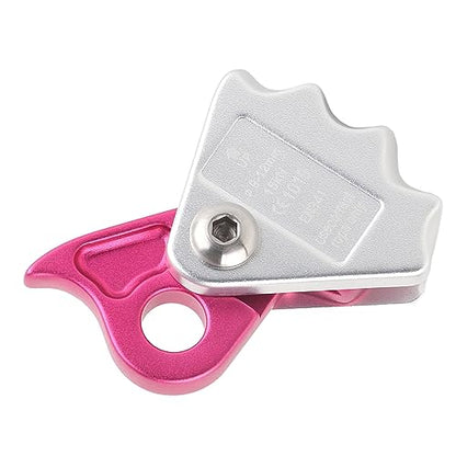 15KN Self Brems Stop Stop Stop with Automatic Blocking Equipment for Climbing, Suitable for a 9-12 Mm Rope, Easy to Use