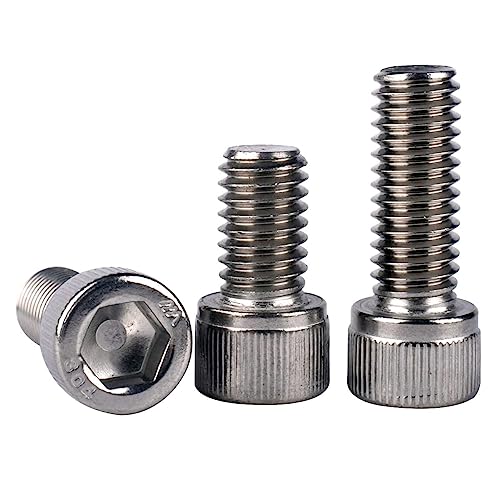 1/4-20 x 5/8" Allen Hex Socket Head Screw Bolt, 304 Stainless Steel 18-8, UNC Machine Full Thread, Pack of 20 - size: 1/4-20 x 5/8" (20 PCS)