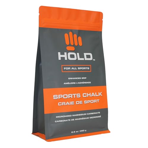 HOLD Sports Chalk Pure Friction Hybrid Bundle – Micronized Dry Powder & Unscented Liquid Chalk (2-Pack) – Professional Grade Pure Magnesium Carbonate for Climbing, Weightlifting, Gymnastics & Powerlif