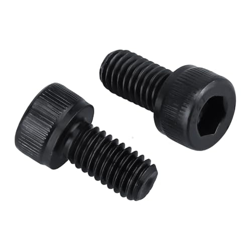 #10-24 x 1/2" Socket Head Cap Screws Bolts, 12.9 Grade Alloy Steel, Black Oxide Finish, Allen Hex Drive, Full Thread, 50-Pack - size: #10-24 x 1/2"
