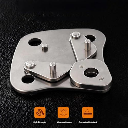 Premium Uninterrupted Link Plate Protectors with Multiple Angles Equipment for Climbing Enthusiasts Outdoor Climbing Gear