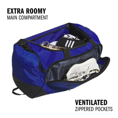 adidas Defender 5 Duffel Bag for Sports, Gym and Travel, Team Royal Blue, OSFA - color: Team Royal Blue/Medium 59L, style: Medium 59l