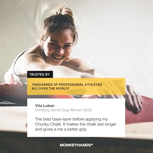 MonkeyHands Dry - Grip Booster - Dry Hands - Overgrip - Padel Racket, Tennis, Golf, Ping Pong, Climbing, Calisthenics, Gym, Pole Dance and more - HighPerformance - Skin friendly, Vegan, Without
