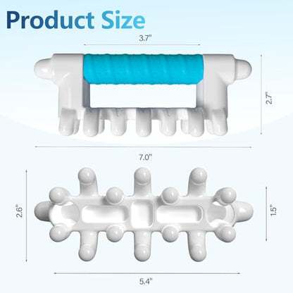Fascia Massage Tool Blaster for Cellulite,Handheld Myofascial Release Tool for Deep Tissue Massage,Trigger Point Massage Tool for Manual Massage of Neck & Back - color: Sky Blue