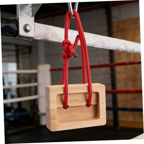 2pcs Wooden Climbing Hangboard for Finger Strength Training with Modular Design, Simulated Finger Hold Exerciser for Indoor and Outdoor Climbing Practice