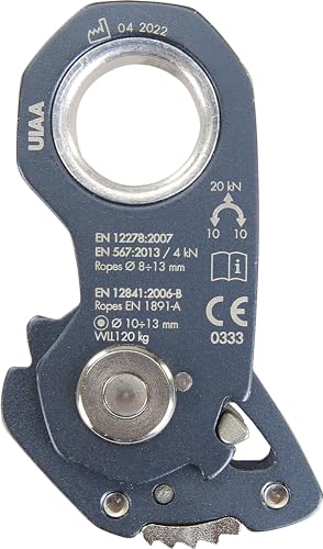 Climbing Technology CT Rollnlock Ascender/Pulley Blue - UIAA and CE Certified | climbing-pulleys