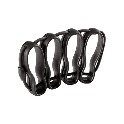 D'Addario Accessories Dexterity Band Finger Exerciser - Finger Exerciser & Hand Strengthener - Finger Strengthener for Strength & Dexterity - Finger Grip Strengthener Increases Speed & Fluidity