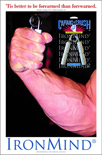 IronMind Captains of Crush Gripper | The Gold Standard of Grippers, Made in the USA - size: 3. Trainer (100 lb)