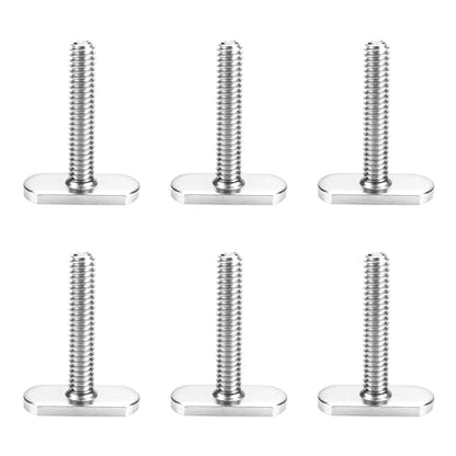 T Bolts for Kayak Track/Rail Mount, Kayak Track Accessories Screws 1.5 Inch Long, Nuts 1/2 Inch Wide, Kayak Hardware T-Slot Bolts 6 Pack - size: 1.5 Inch