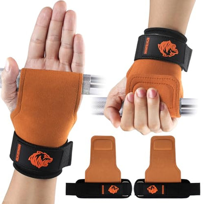 Lifting Straps Gym Wrist Straps for Weightlifting, Non-Slip & Adjustable, Perfect for Wrist Weights & Powerlifting (Pair)