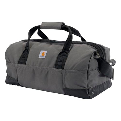 Carhartt Classic Duffels, Heavy-Duty Bag for Jobsite, Gym, & Travel, 35L, Gravel - color: Gravel, style: 35l