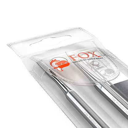 Fox Medical Equipment Ingrown Toenail Treatment Kit – Diamond File & Professional Toenail Lifter Tool – Surgical Stainless Steel Set for Pain-Free Relief, Precision Pedicure & Safe Nail Care