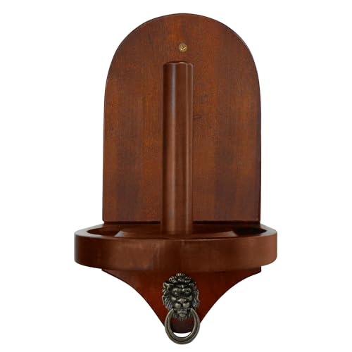 Hathaway Premier Cone Chalk Holder - color: Walnut Finish