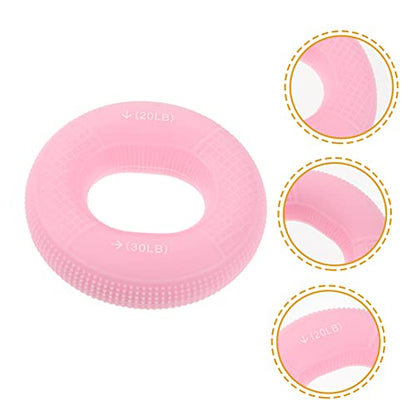 Hand Grip Strengthener Silicone Finger Exerciser for Therapy Compact Grip Trainer for Seniors Portable