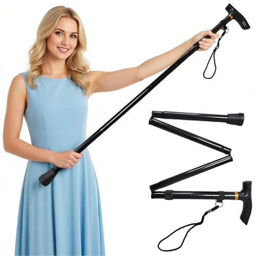 Foldable Shoulder Wand for Physical Therapy & Rotator Cuff Rehab Portable Shoulder Stretcher Stick with Hook Shoulder Wand Therapy Stretching Tool Exercise Wand for Shoulders (Black) - color: Black