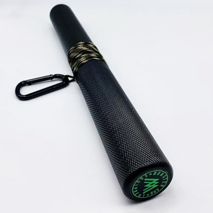 Heavy Duty Wrist and Forearm Blaster, Wrist Roller and Forearm Roller with Knurled Handle for Strength Training and Workout, Fit 1inch & 2inch Standard Weight Plates